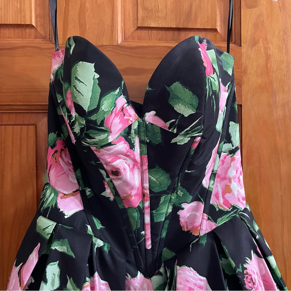 Sherri Hill Floral Dress | Size 2